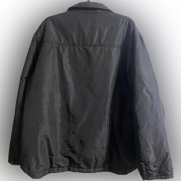 J Crew Sz XL Black Quarter Zip Padded Men's Jacket - Picture 3 of 14